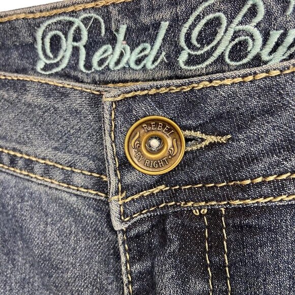 Rebel by Right Rachel Women Plus Size 22 Blue Jeans Denim Stretch Skinny Casual - Picture 4 of 12